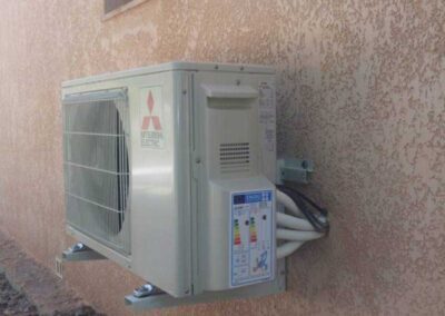 Installation climatiseur extérieure