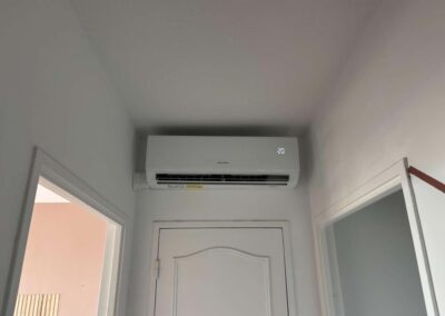 Installation climatiseur intérieure